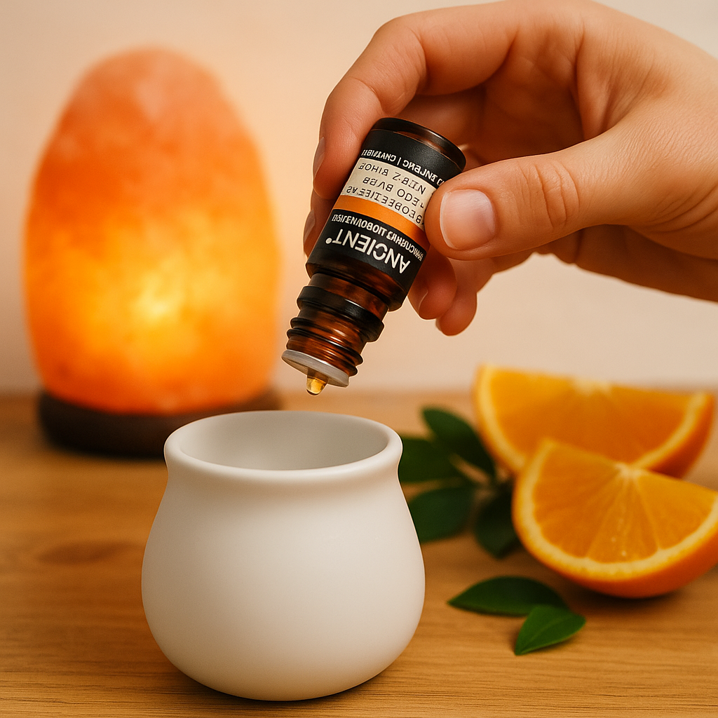 Ulei esential organic Orange 10 ml (Citrus aurantium dulcis) - citric, revigorant, pentru difuzor & masaj diluat