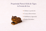 Leu Sacru din Ochi de Tigru - Putere Interioara si Protectie Energetica